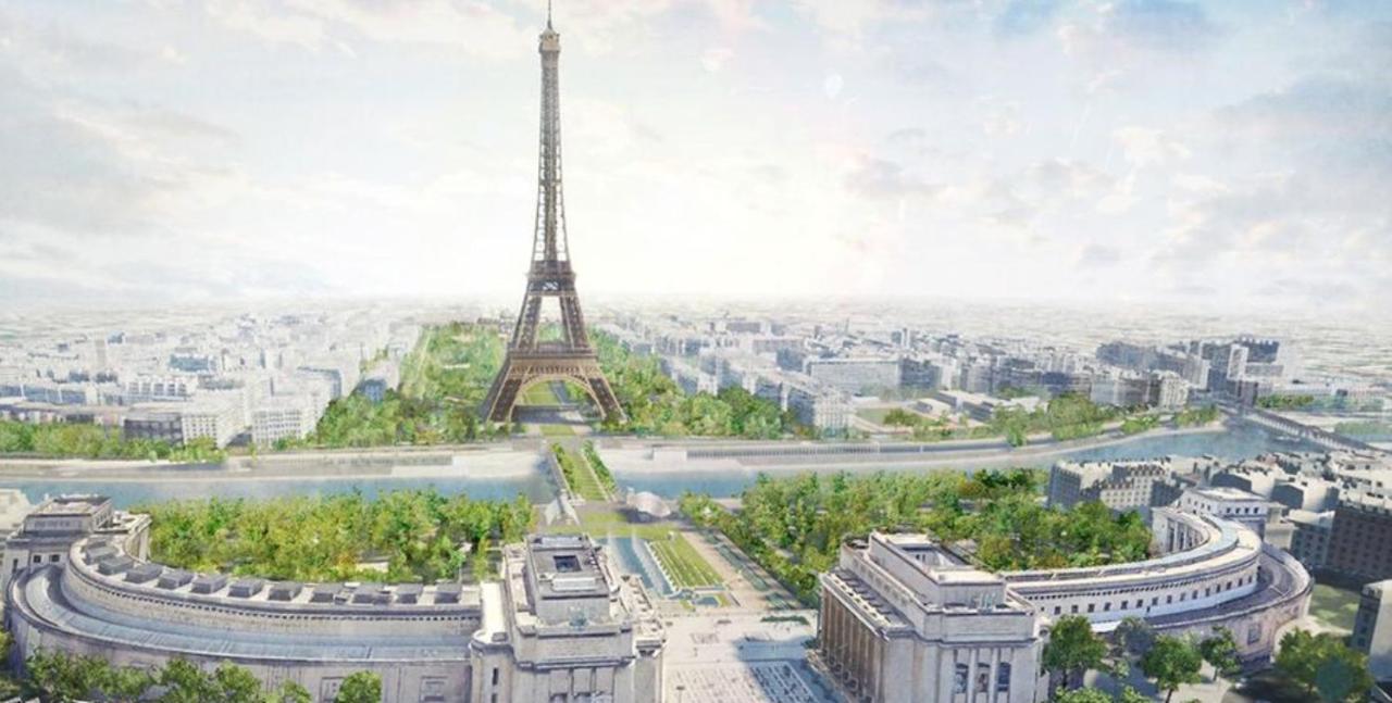 F2 Avec Terrasse Lejlighed Saint-Denis  Eksteriør billede